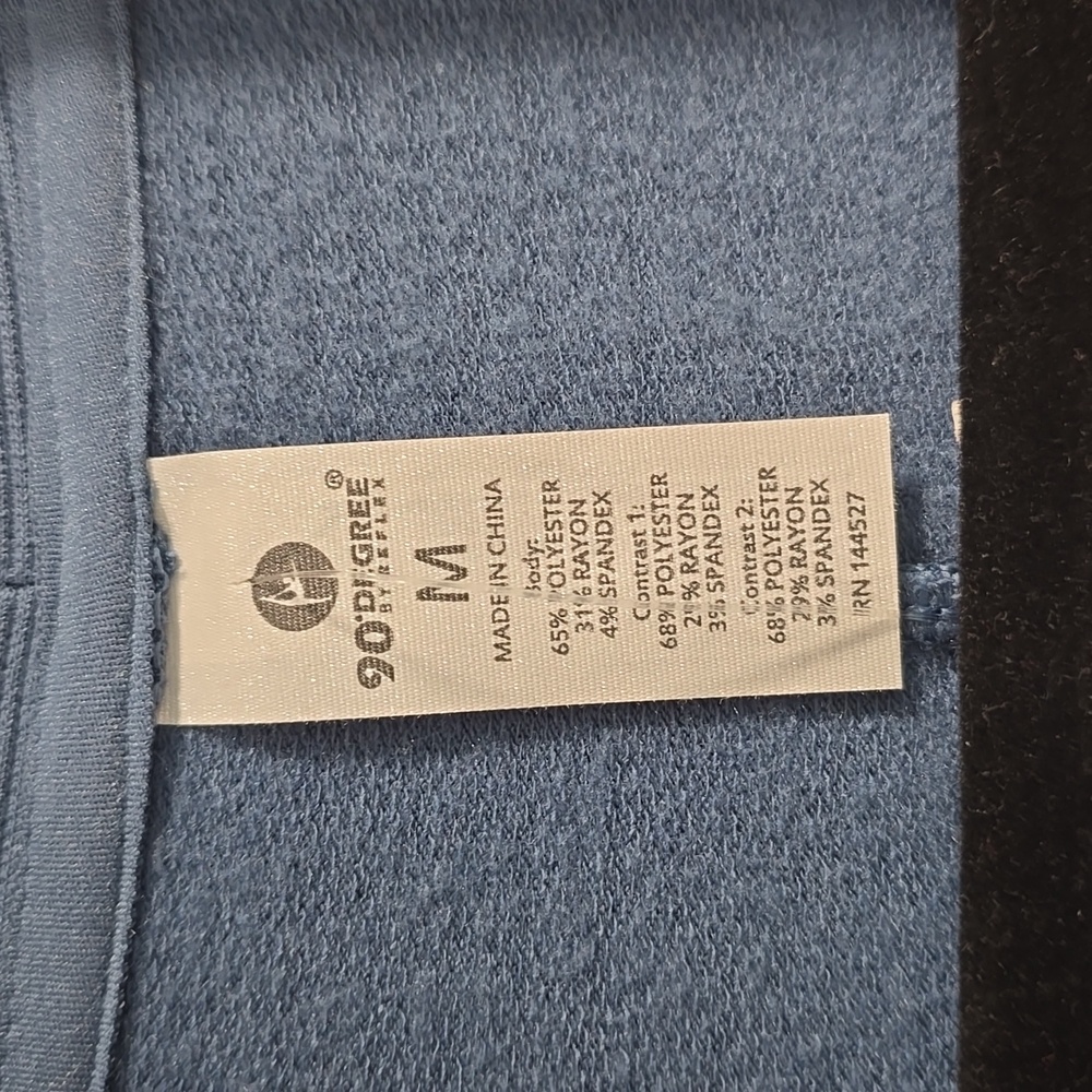 90 Degree by Reflex Medium Long Blue Cardigan - Picture 4 of 12